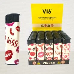 Unilite Aanstekers Klik 50 Stuks Met Kusje Print -Clipper Winkel 1913560323