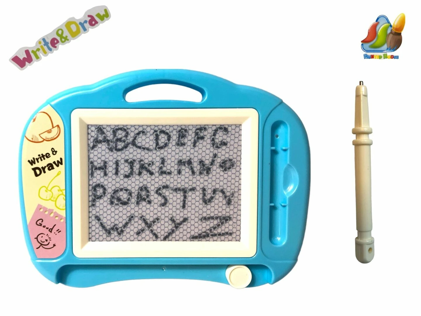 24WINKELEN Kids Magnetisch Kleuren Tekenbord Blauw 8 24WINKELEN Kids Magnetisch Kleuren Tekenbord Blauw - Afbeelding 6