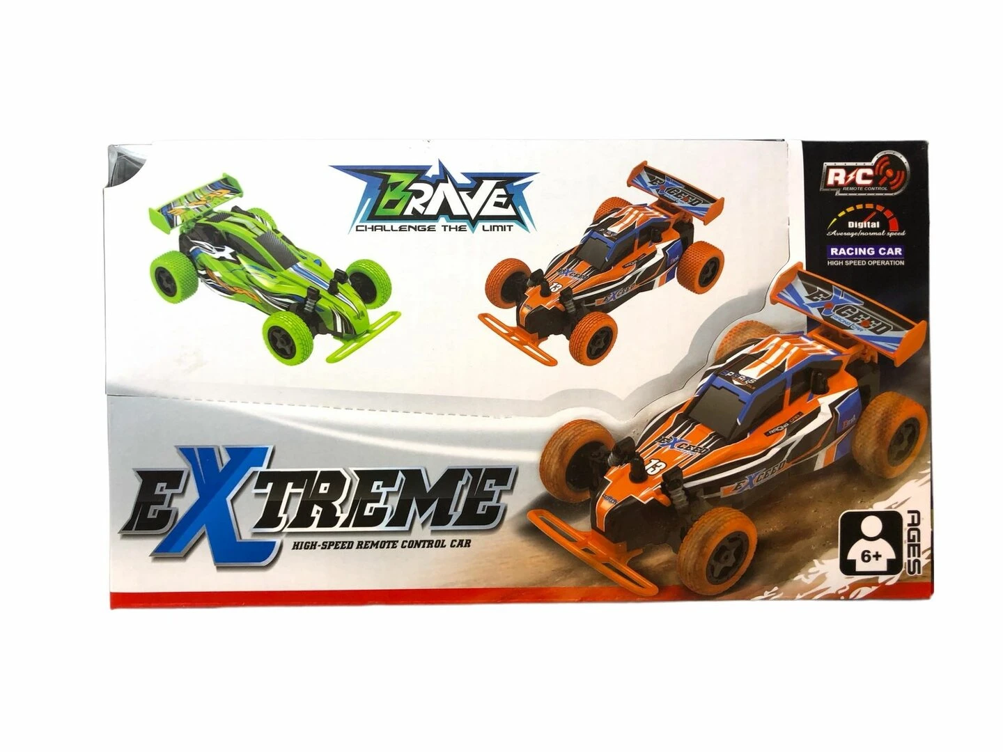 BRAVE CHALLENGE THE LIMIT RC Race Mini Buggy 1/24 2.4GHz 16 BRAVE CHALLENGE THE LIMIT RC Race Mini Buggy 1/24 2.4GHz - Afbeelding 14