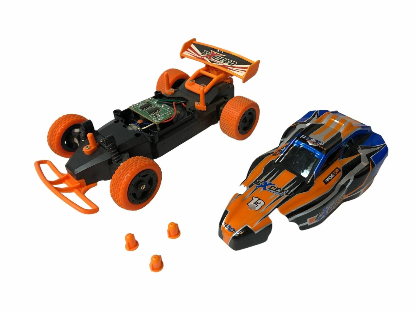 BRAVE CHALLENGE THE LIMIT RC Race Mini Buggy 1/24 2.4GHz 11 BRAVE CHALLENGE THE LIMIT RC Race Mini Buggy 1/24 2.4GHz - Afbeelding 9