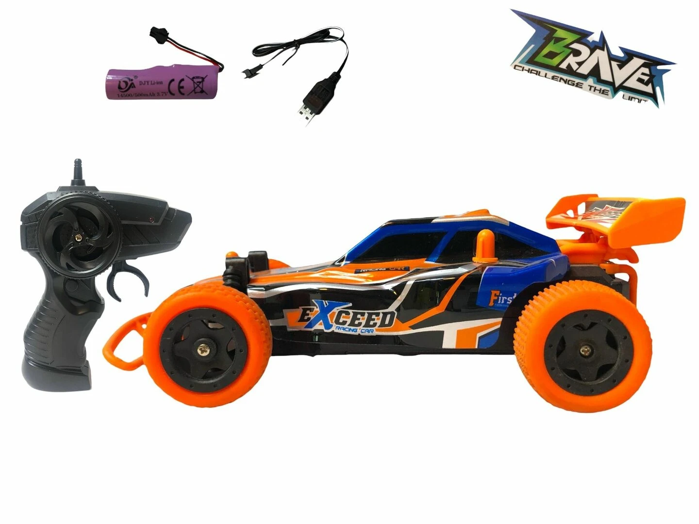 BRAVE CHALLENGE THE LIMIT RC Race Mini Buggy 1/24 2.4GHz 3 BRAVE CHALLENGE THE LIMIT RC Race Mini Buggy 1/24 2.4GHz