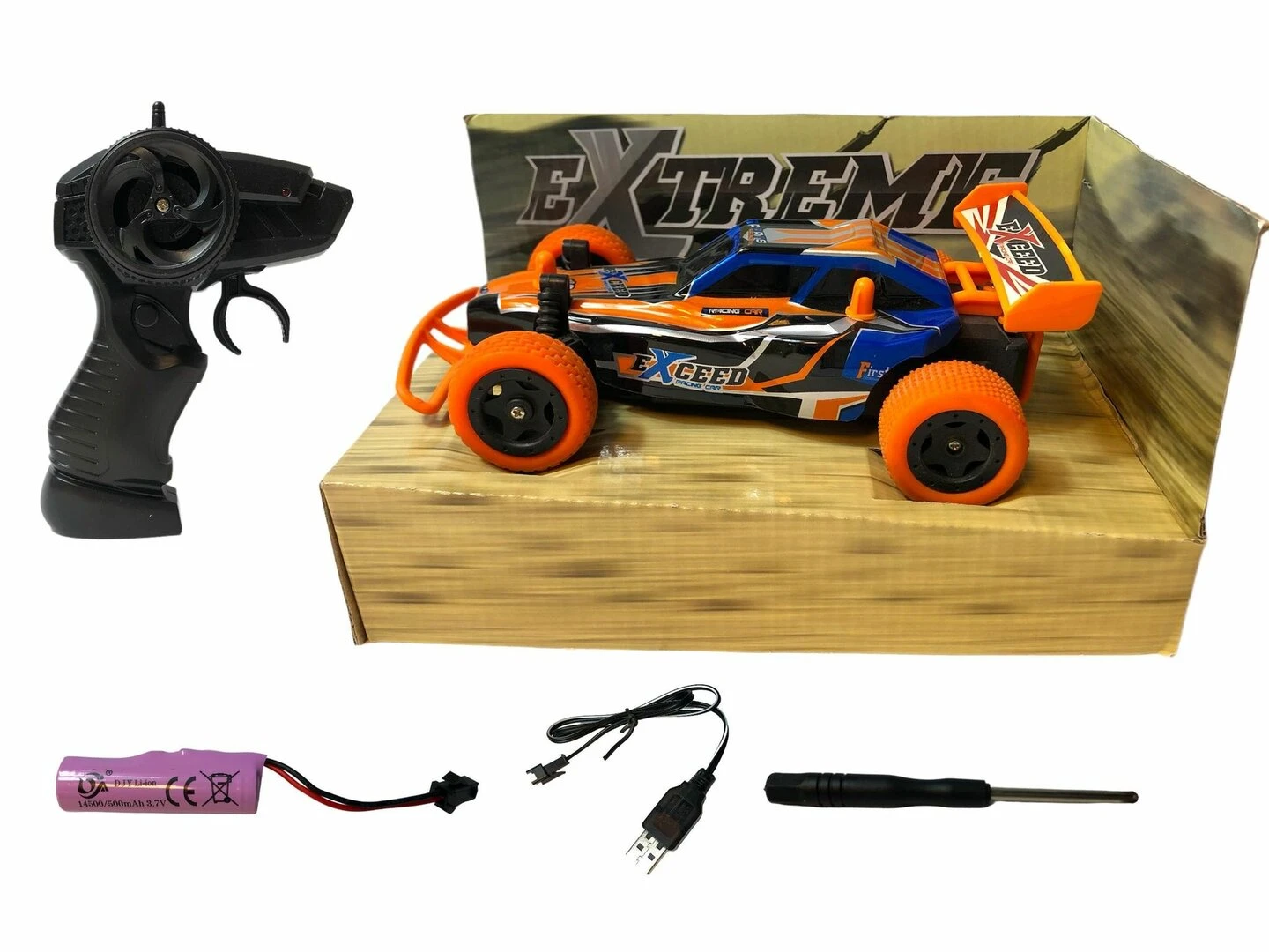 BRAVE CHALLENGE THE LIMIT RC Race Mini Buggy 1/24 2.4GHz 15 BRAVE CHALLENGE THE LIMIT RC Race Mini Buggy 1/24 2.4GHz - Afbeelding 13