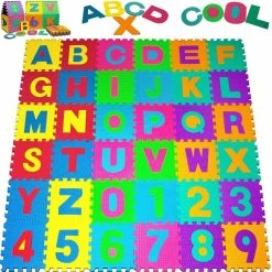24WINKELEN Speelmat - Baby ABC Puzzel Speelkleed Voor Kinderen -Clipper Winkel 1917489804