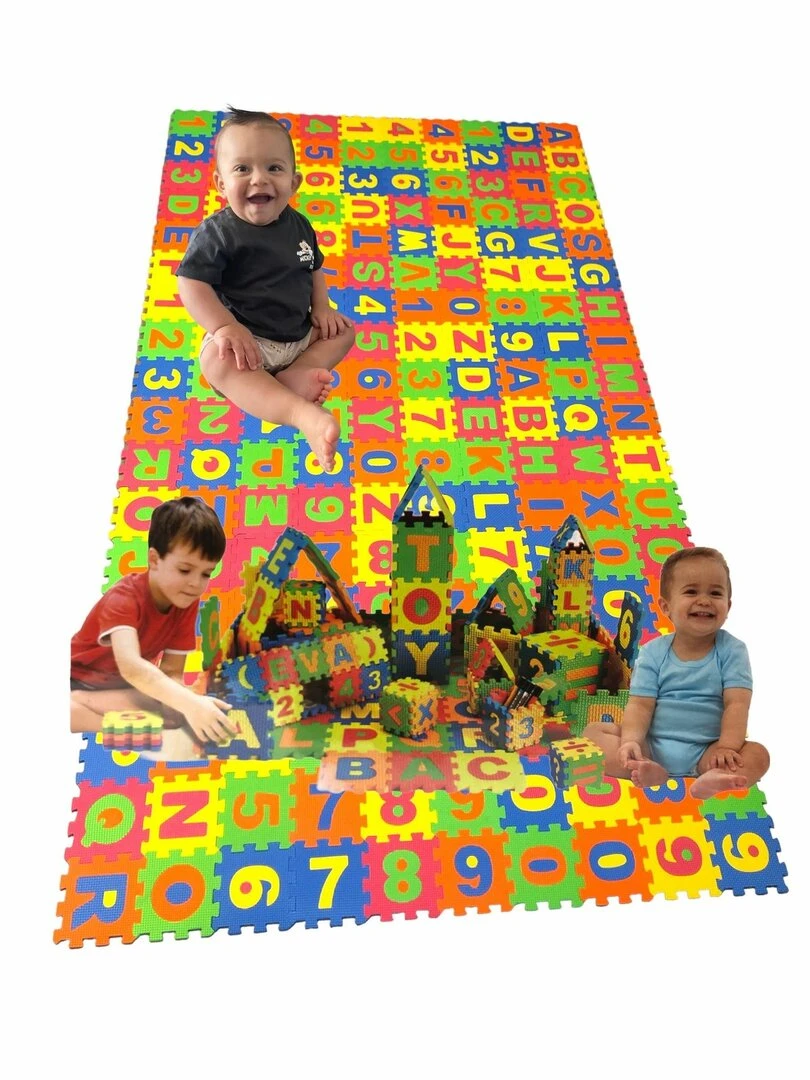 24WINKELEN Speelmat - Baby ABC Letters Puzzel Speelkleed Voor Kinderen 6 24WINKELEN Speelmat - Baby ABC Letters Puzzel Speelkleed Voor Kinderen - Afbeelding 4