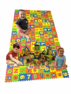 24WINKELEN Speelmat - Baby KLEIN Cijfers Puzzel Speelkleed Voor Kinderen -Clipper Winkel 1917506070