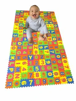 24WINKELEN Speelmat - Baby KLEIN Cijfers Puzzel Speelkleed Voor Kinderen -Clipper Winkel 1917506088