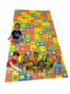 24WINKELEN Speelmat - Baby KLEIN Cijfers Puzzel Speelkleed Voor Kinderen -Clipper Winkel 1917506118
