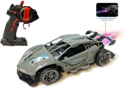 DA HUA TOYS Spray Racing Sport Car - Radio Grafisch Auto 2.4gh Met Rook
