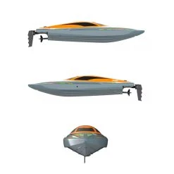 RC Boot - Speed Race Boat Maniac X - 20KM/U - 2.4Ghz Afstand Bestuurbaar - TKKJ H122 -Clipper Winkel 1936031538