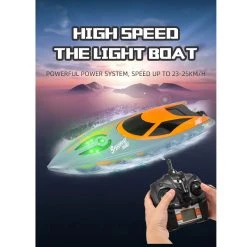 RC Boot - Speed Race Boat Maniac X - 20KM/U - 2.4Ghz Afstand Bestuurbaar - TKKJ H122 -Clipper Winkel 1936031595