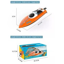 RC Boot - Speed Race Boat - 20KM/U - 2.4Ghz - TKKJ H123 -Clipper Winkel 1936057206