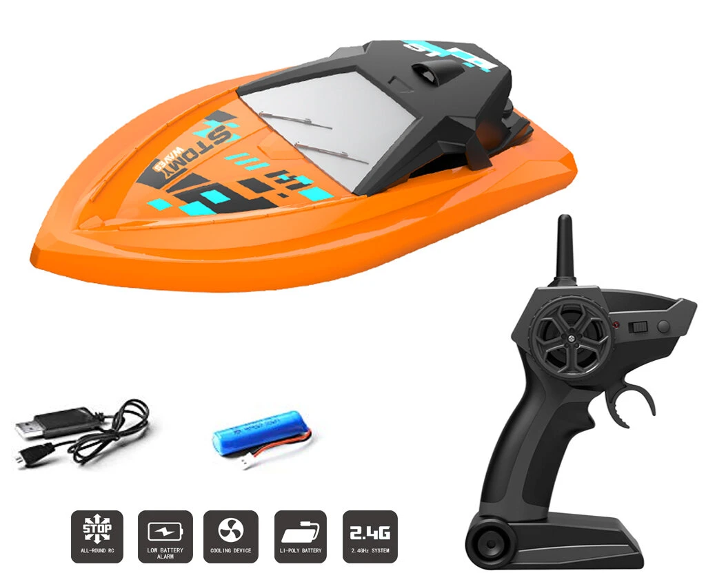 Rc Boot- H151 TKKJ -10km/u - Oplaadbaar - 2.4ghz Bestuurbaar Boot - 1:47 9 Rc Boot- H151 TKKJ -10km/u - Oplaadbaar - 2.4ghz Bestuurbaar Boot - 1:47 - Afbeelding 7