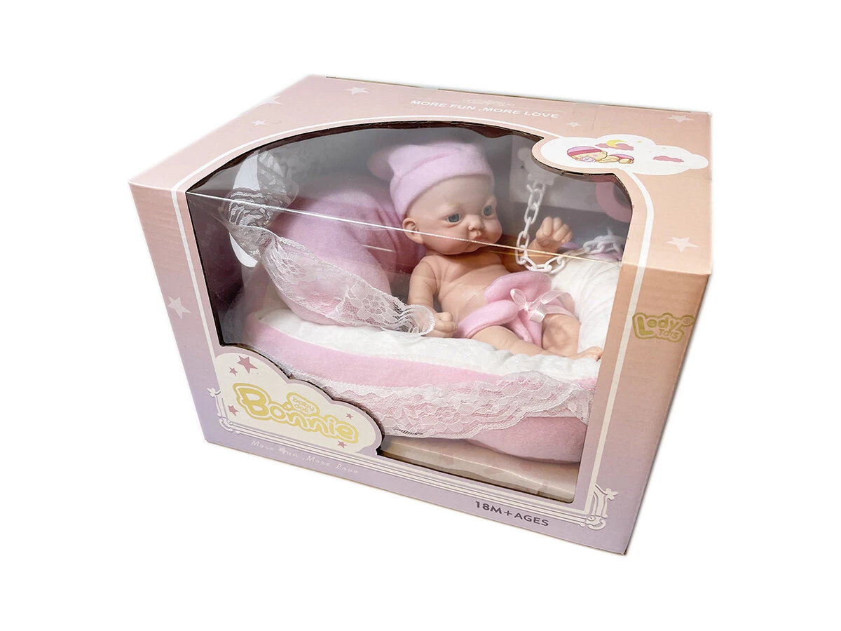 Bonnie Schattige Speelgoed Babypop Set - 24 CM 9 Bonnie Schattige Speelgoed Babypop Set - 24 CM - Afbeelding 7