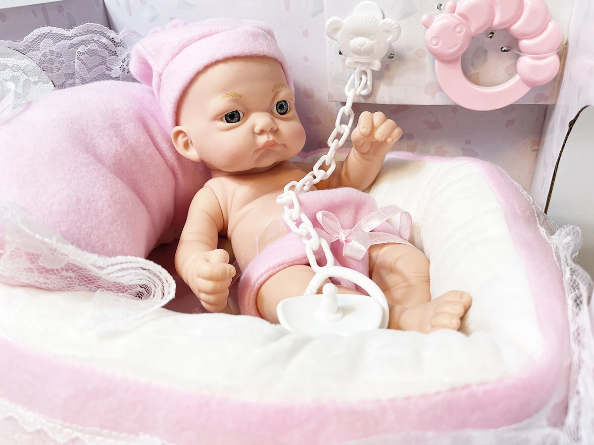 Bonnie Schattige Speelgoed Babypop Set - 24 CM 4 Bonnie Schattige Speelgoed Babypop Set - 24 CM - Afbeelding 2