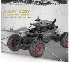 JDToys RC 2.4GHz Monster 4WD METAL CRAWLER 1:18 |rc Auto Silver -Clipper Winkel 517039487