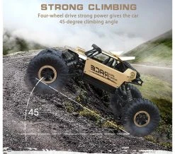 JDToys RC 2.4GHz Monster 4WD METAL CRAWLER 1:18 |rc Auto Silver -Clipper Winkel 517039532