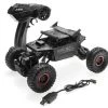 JDToys RC 2.4GHz Monster 4WD METAL CRAWLER 1:18 |rc Auto Black