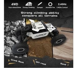 JDToys RC 2.4GHz Monster 4WD METAL CRAWLER 1:18 |rc Auto Gold -Clipper Winkel 517039807