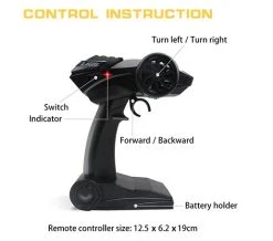 JDToys RC 2.4GHz Monster 4WD METAL CRAWLER 1:18 |rc Auto Gold -Clipper Winkel 517039842