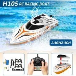 SkyTech RC Race Boot H105- Water Wizard. -Clipper Winkel 874627174