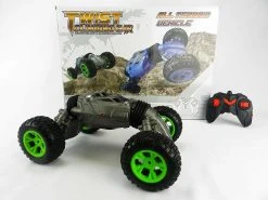 Rc Twist Climbing Car - Dubbelzijdig Auto Met 4WD 2.4GHZ (oplaadbaar) 37CM
