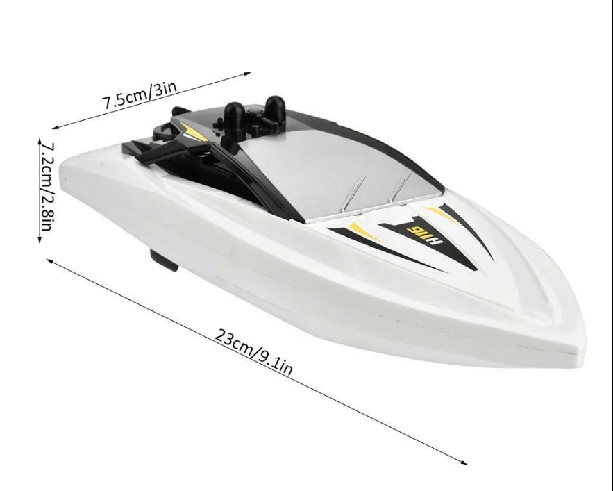SkyTech Rc Mini Boot H116 - Radiografisch Bestuurbaar Boot 2.4GHZ - 1:47 4 SkyTech Rc Mini Boot H116 - Radiografisch Bestuurbaar Boot 2.4GHZ - 1:47 - Afbeelding 2